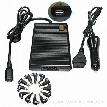 90W Universal Slim Laptop AC Adapter with USB Car Charger Ultrathin Multifunction Notebook Power